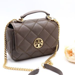 NWT Tory Burch Willa Mini Top Handle Crossbody Bag